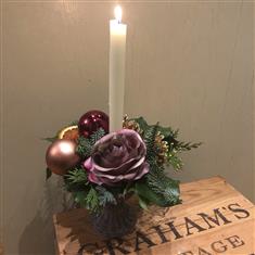 Petite Urn Arrangement (with or without candle)