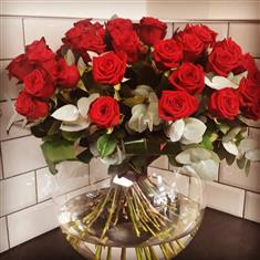 Lavish Rose Vase