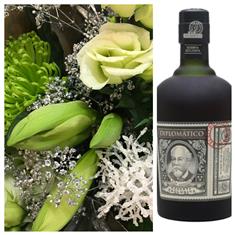Festive flowers with Rum - Diplomatico Exclusiva