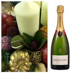 Festive flowers with fizz - Bollinger