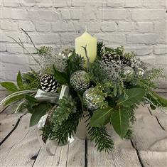 Sparkle and Shine candle arrangement 