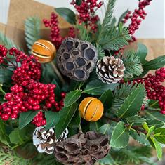 Festive Hand Tied - Classic Christmas 