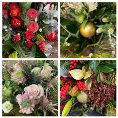 Festive hand tied of the day 