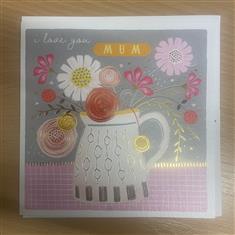 Greeting Card - Mum Jug of Love 