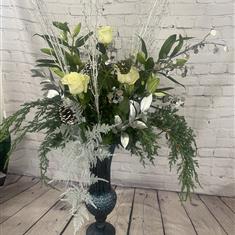 Winter wonderland vase 