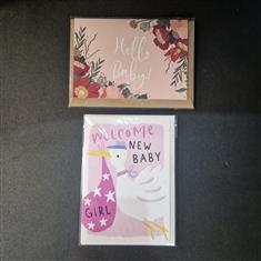 Greeting card - Baby Girl 