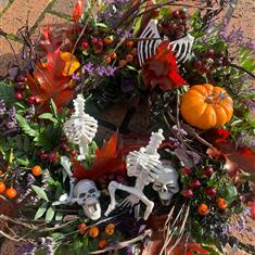 Halloween Door Wreath