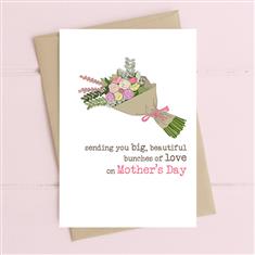 Greeting card - Big beautiful bunches of love
