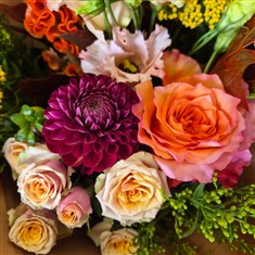  Florist's Choice Hand Tied - Autumn skies 