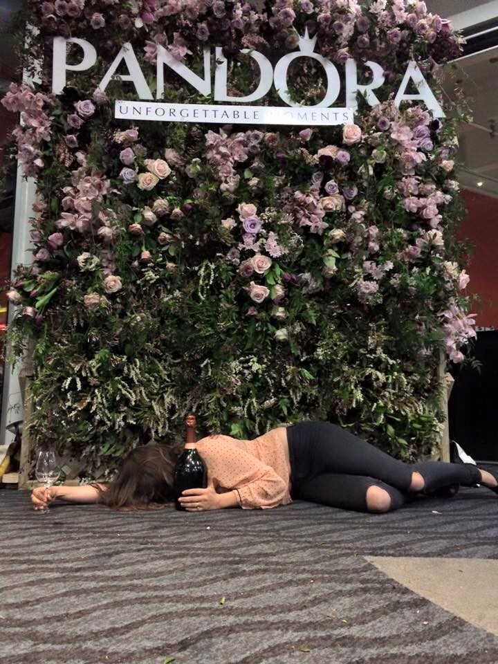 Exhausted after creating a fabulous display!