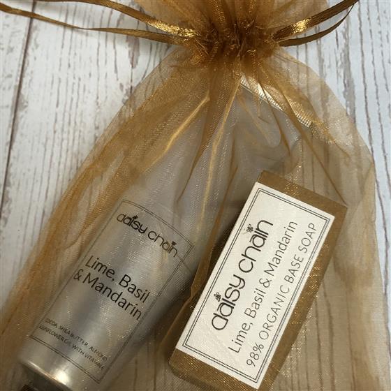 Hand soap & hand cream gift set